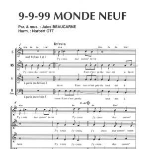 9-9-99 MONDE NEUF