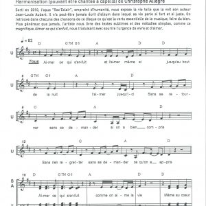 AIMER CE QUI S'ENFUIT