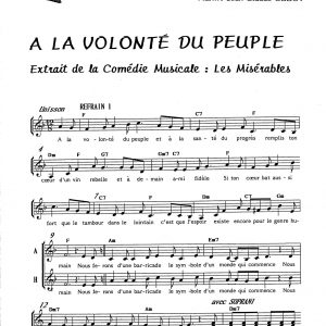 A LA VOLONTE DU PEUPLE