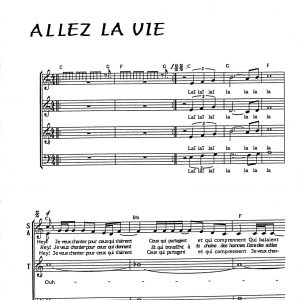 ALLEZ ALLEZ LA VIE