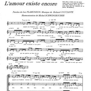 AMOUR EXISTE ENCORE (L')