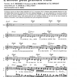 AMOUR PEUT PRENDRE FROID (L')