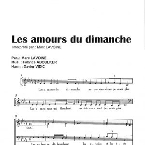 AMOURS DU DIMANCHE (LES)