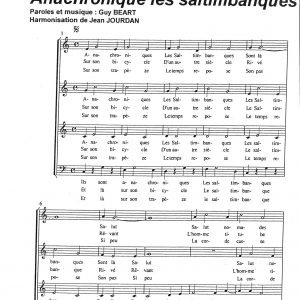 ANACHRONIQUE LES SALTIMBANQUES