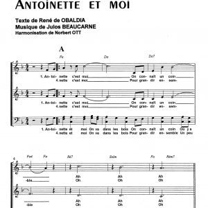 ANTOINETTE ET MOI