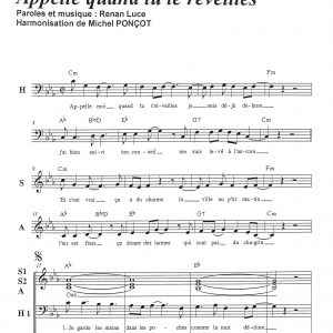 APPELLE QUAND TU TE REVEILLES