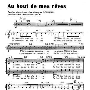 AU BOUT DE MES REVES