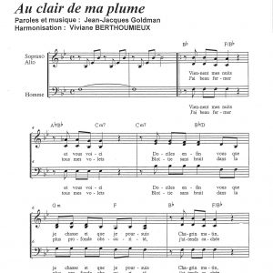 AU CLAIR DE MA PLUME