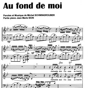 AU FOND DE MOI