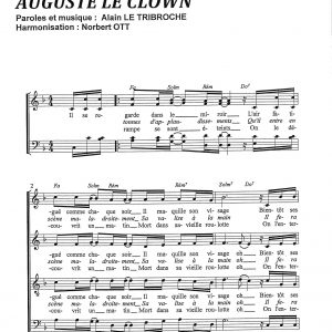 AUGUSTE LE CLOWN