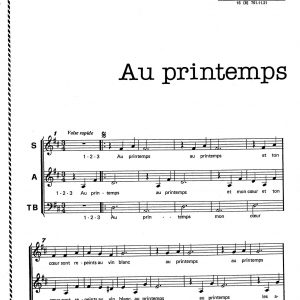 AU PRINTEMPS