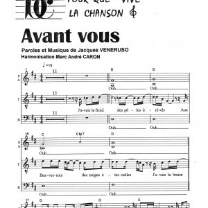 AVANT VOUS