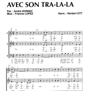 AVEC SON TRA-LA-LA