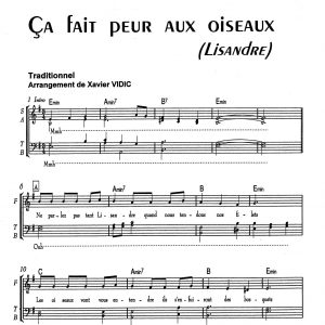 CA FAIT PEUR AUX OISEAUX