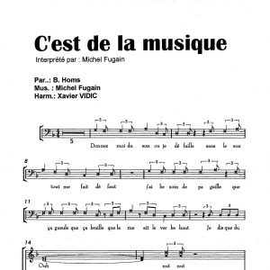 C'EST DE LA MUSIQUE