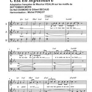 C'EST EN SEPTEMBRE