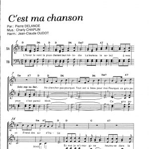 C'EST MA CHANSON