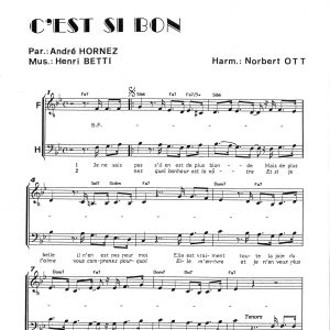 C'EST SI BON