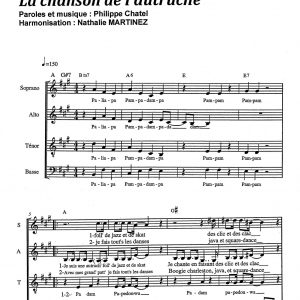 CHANSONÜDE L'AUTRUCHE