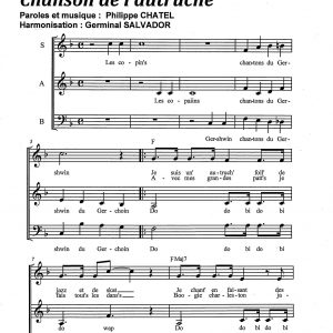 CHANSON DE L'AUTRUCHE