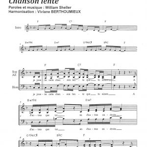 CHANSON LENTE