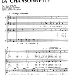 CHANSONNETTE (LA)