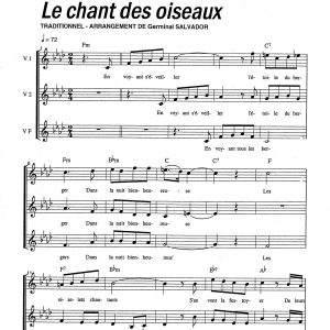 CHANT DES OISEAUX