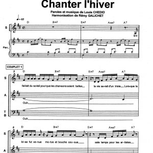 CHANTER L'HIVER