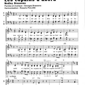 COPAINS D’ABORD (medley)