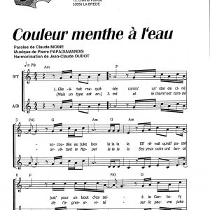 COULEUR MENTHE A L'EAU