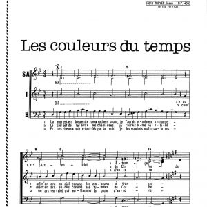 COULEURS DU TEMPS (LES)