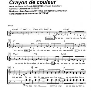 CRAYON DE COULEUR