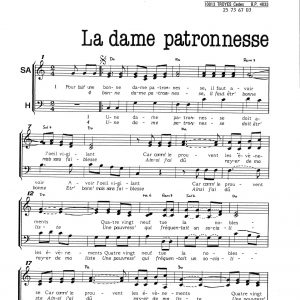 DAME PATRONNESSE (LA)