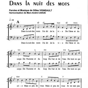 DANS LA NUIT DES MOTS