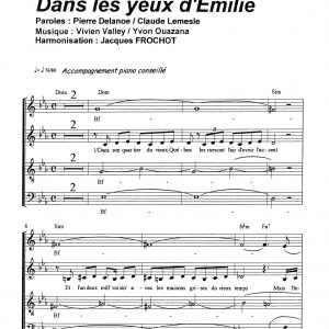 DANS LES YEUX D'EMILIE