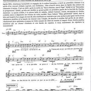 DE BOUCHE A OREILLES