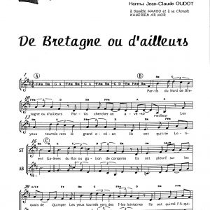 DE BRETAGNE OU D'AILLEURS