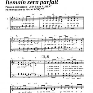 DEMAIN SERA PARFAIT