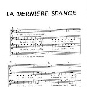 DERNIERE SEANCE (LA)