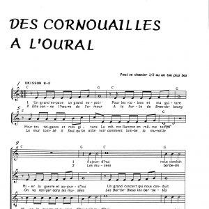DES CORNOUAILLES ¿ L'OURAL