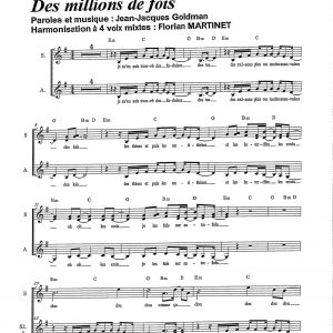 DES MILLIONS DE FOIS