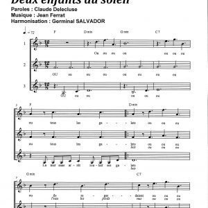 DEUX ENFANTS AU SOLEIL