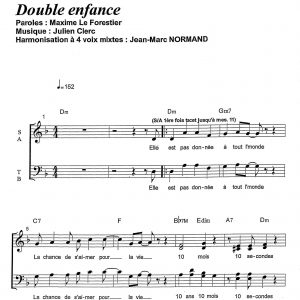 DOUBLE ENFANCE