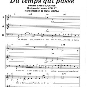 DU TEMPS QUI PASSE