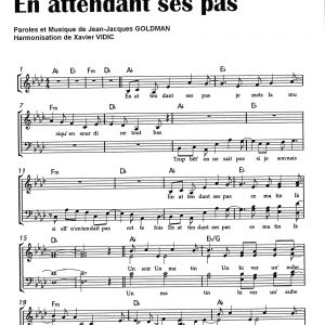 EN ATTENDANT SES PAS