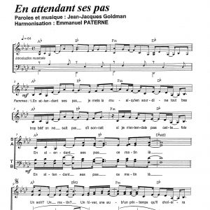 EN ATTENDANT SES PAS