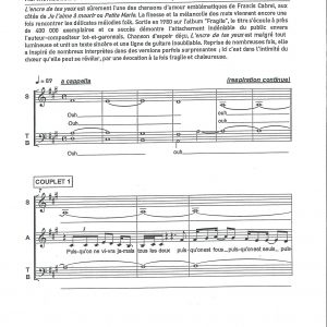 ENCRE DE TES YEUX (l')