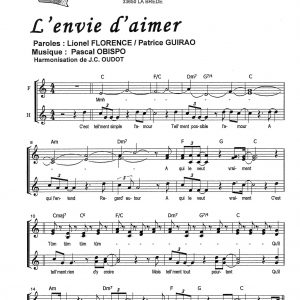 ENVIE D'AIMER (L')