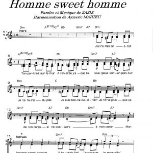 HOMME SWEET HOMME