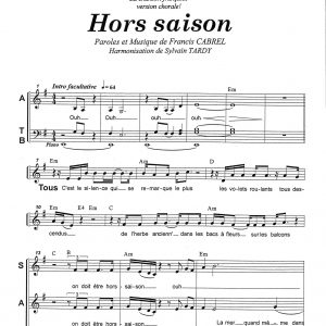 HORS SAISON